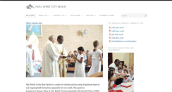 Desktop Screenshot of holyspiritcitybeach.com
