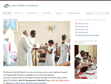 Tablet Screenshot of holyspiritcitybeach.com